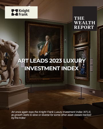 Art Takes the Lead: Unpacking the 2023 Luxury Investment Index